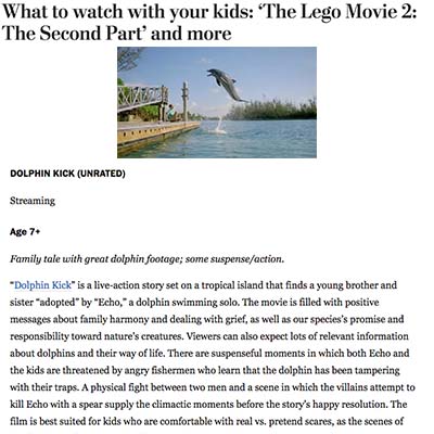 What to watch with your kids: ‘The Lego Movie 2: The Second Part’ and more